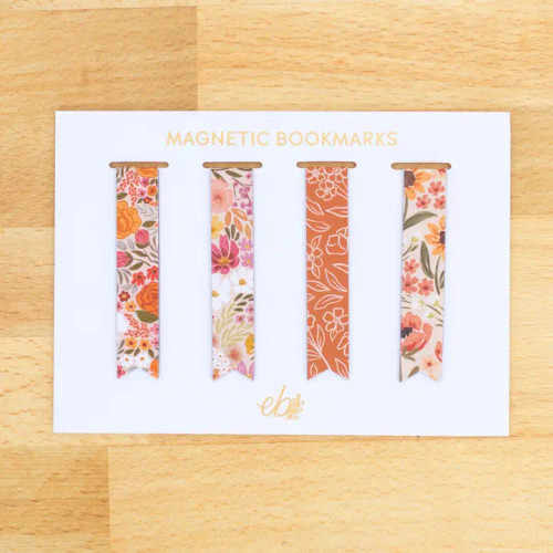 Magnetic Bookmarks Warm Tones