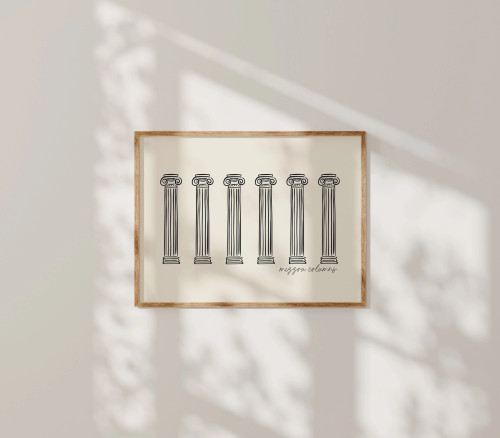 Mizzou Columns Art Print