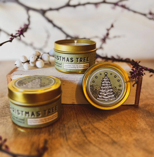 Christmas Tree 4oz. Candle