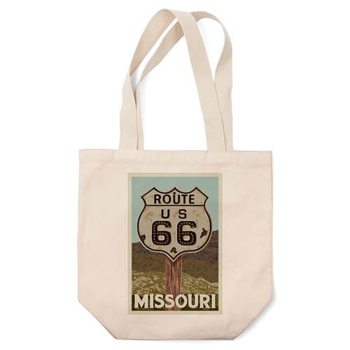 ORGANIC TOTE BAGS Missouri, Route 66