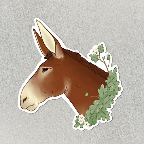 Missouri Mule Sticker (Matte)