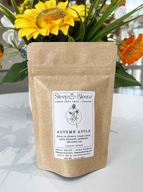 Autumn + Apple Loose Leaf Tea by Steep & Bloom