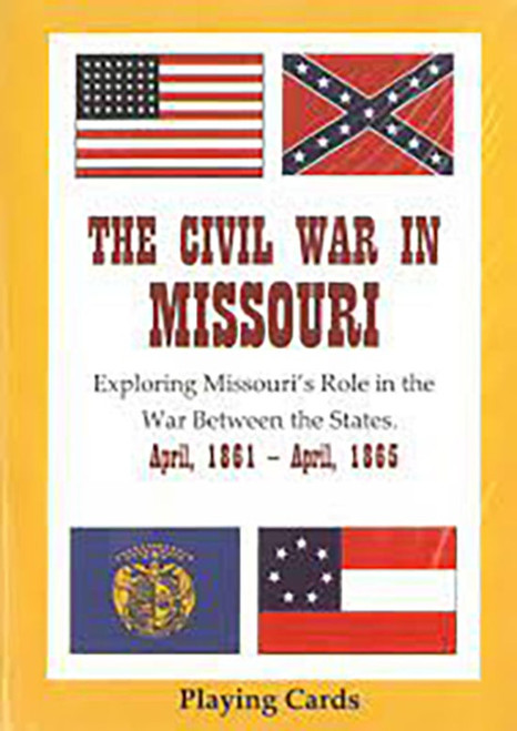 The Civil War in Missouri Playing Cards