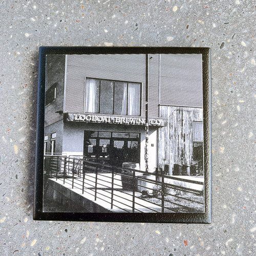 Logboat Coaster by The 1818 Project