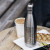 Jefferson City Map Insulated Bottle in Silver