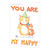 You Are My Happy Greeting Card by Mary Engelbreit Studios