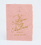 Wish You A Merry Christmas Tree Mauve Greeting Card