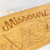 Missouri State Charcuterie Board (30" Long)