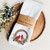 Christmas Cardinal Wreath Kitchen Tea Towel