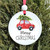 Merry Christmas Car Ornament