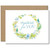 Thankful For You Greeting Card by June Watercolor