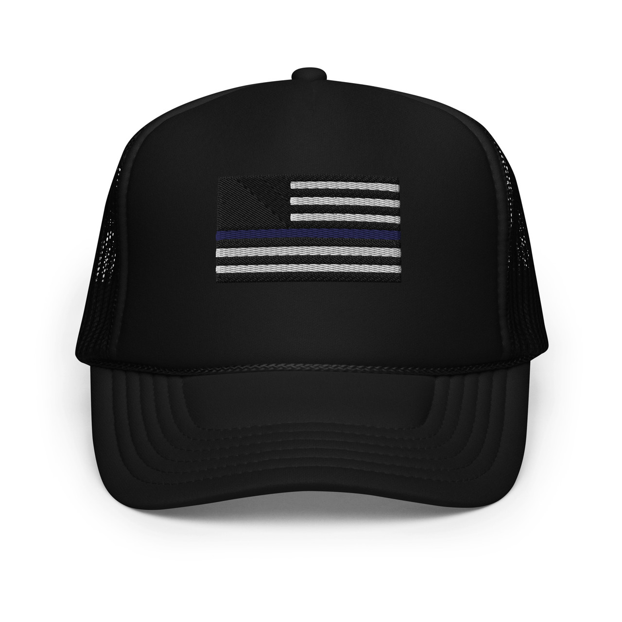 Support Police Foam Trucker Hat - Grind On Apparel