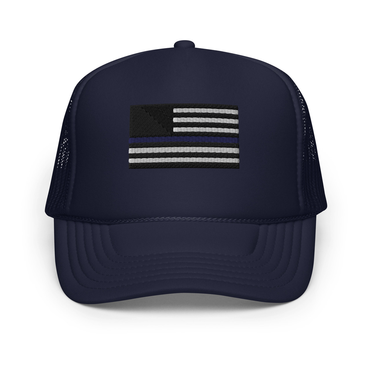 Support Police Foam Trucker Hat - Grind On Apparel