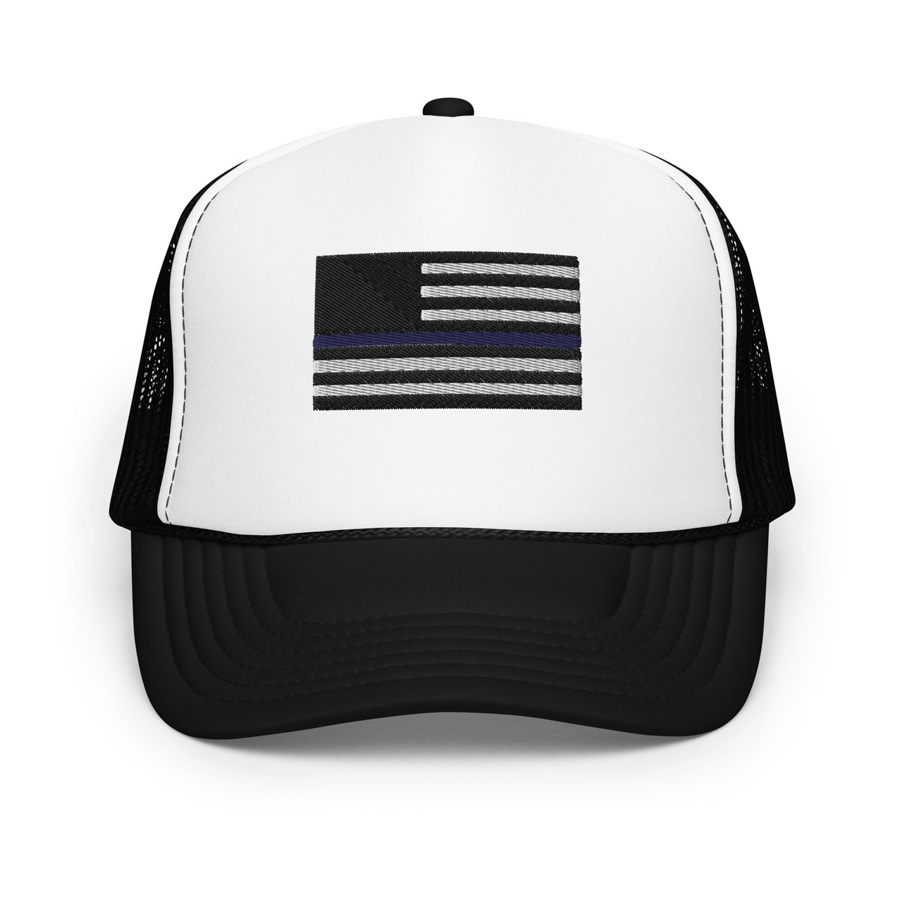 Support Police Foam Trucker Hat - Grind On Apparel
