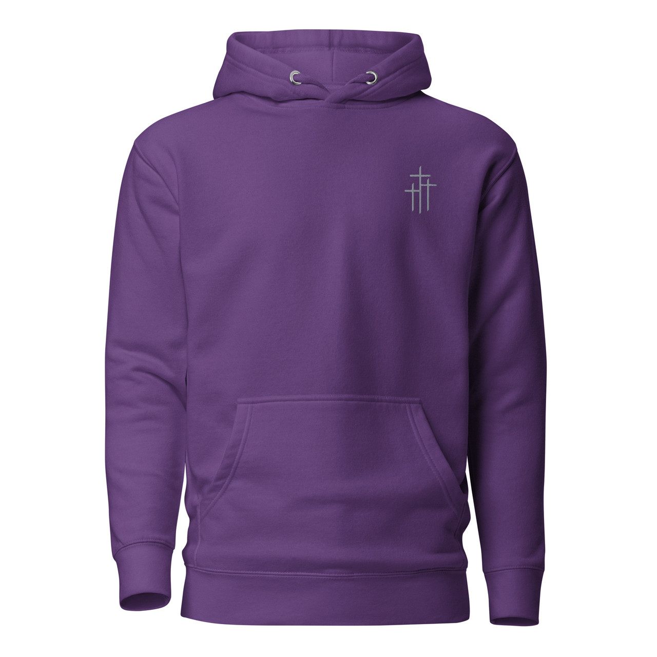 3 Crosses Hoodie - Grind On Apparel