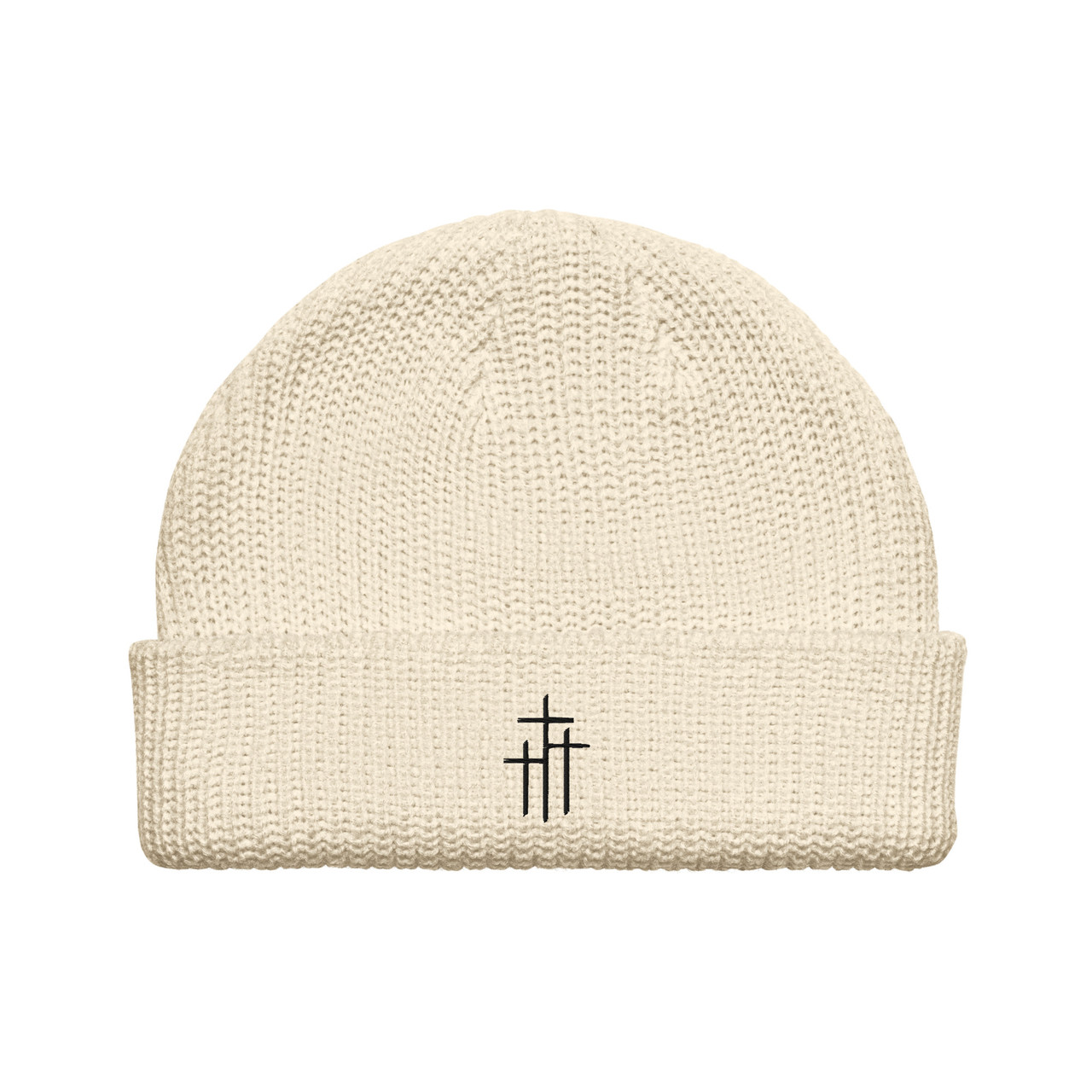 3 Crosses Fisherman Beanie - Grind On Apparel