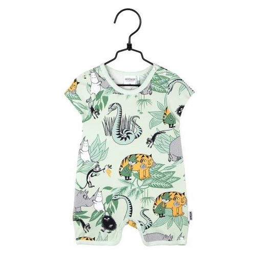 Djungel playsuit Ljusgrön