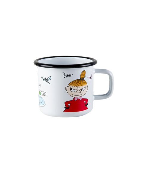 Mumin - emaljerad mugg - Lilla My