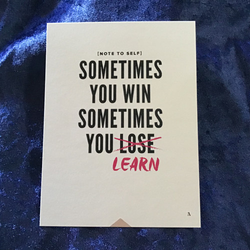 Sometimes you win... - Art print