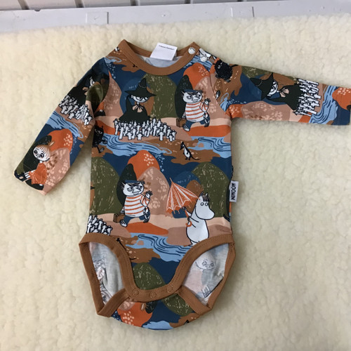 Mumin - body - bäck gulbrun