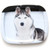 Plåtbricka - Husky