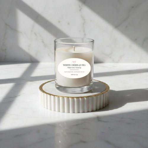 White Orris & Fig | Premium Soy Candle