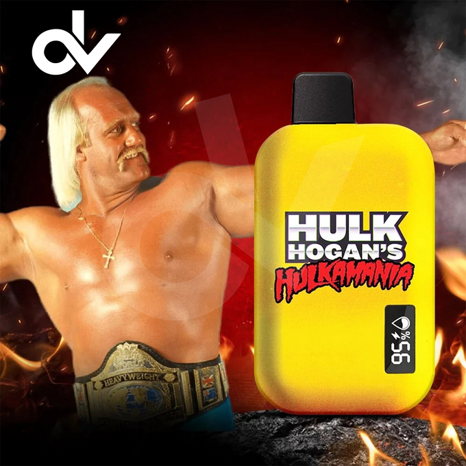 Hulk Hogan Hulkamania 8000 Disposable Vape  Beginners And Veterans Welcome