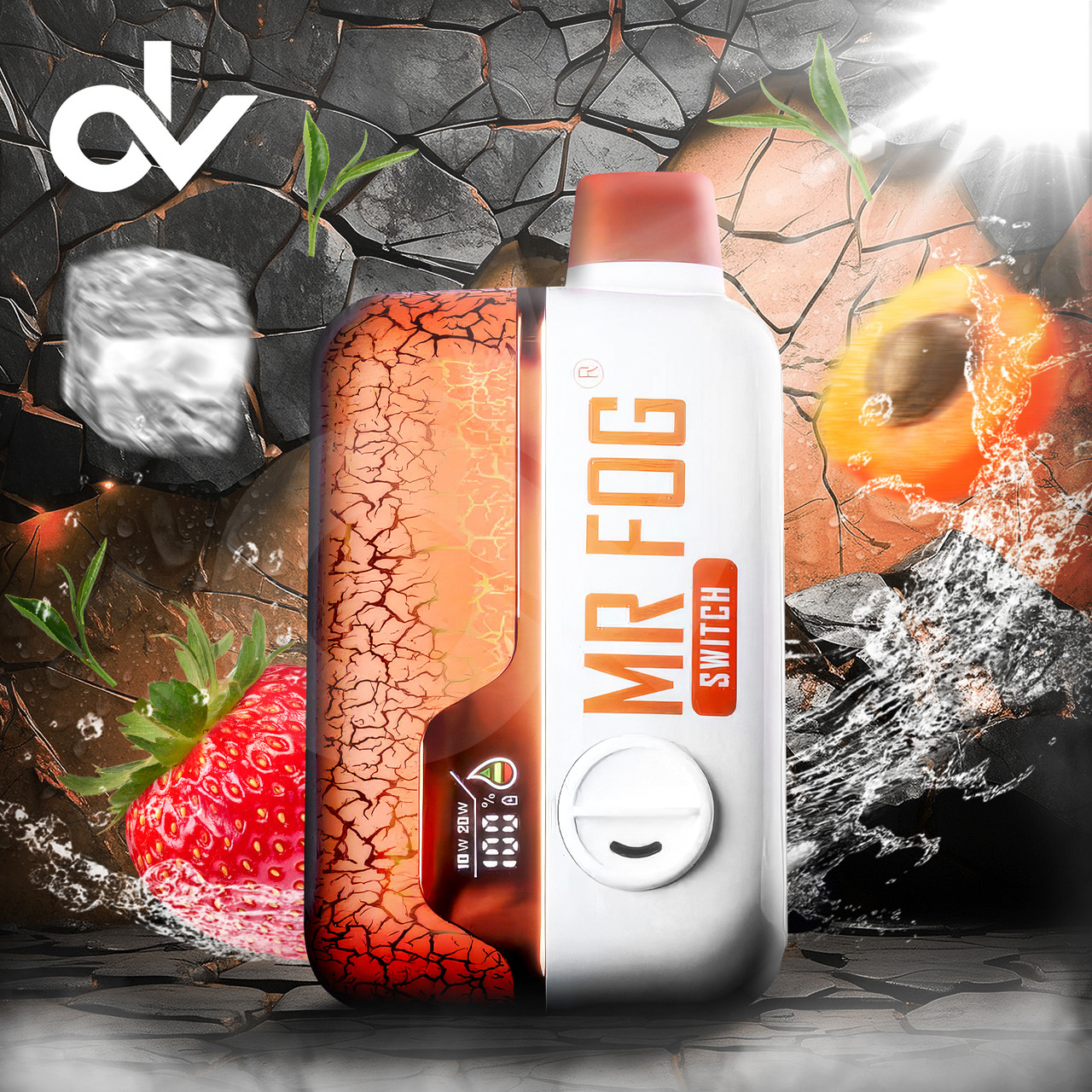 Small Fog Machine Mr Fog Switch 15K - Classic Mint Ice - Vape