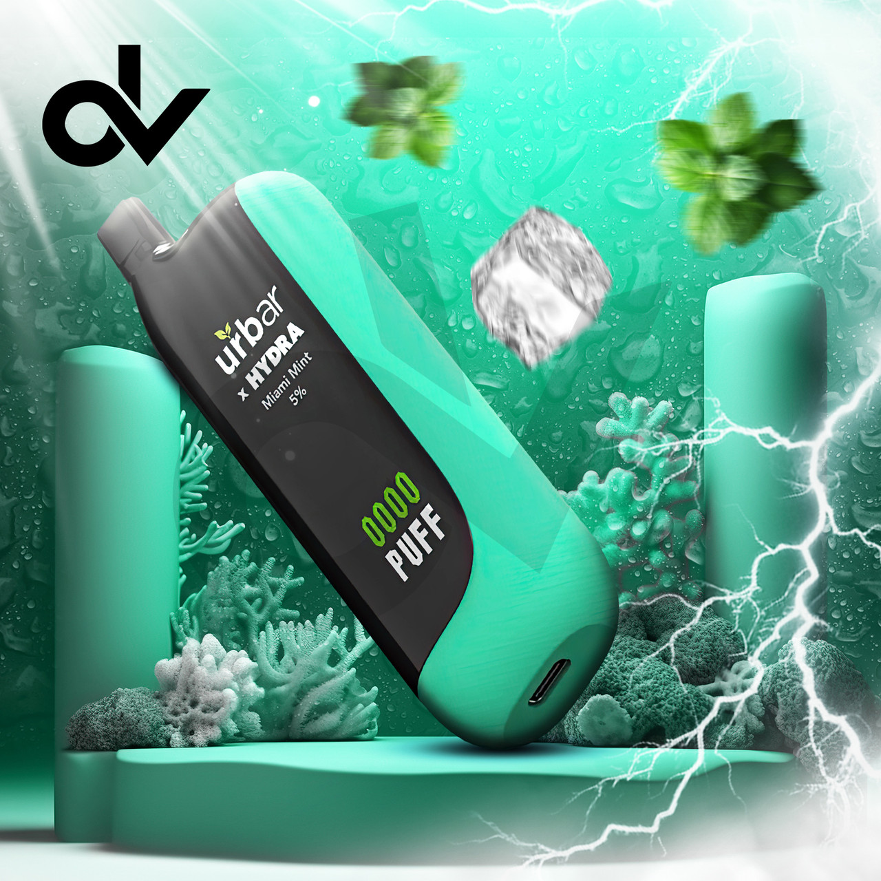 Urbar x Hydra 5000 Puff Counter