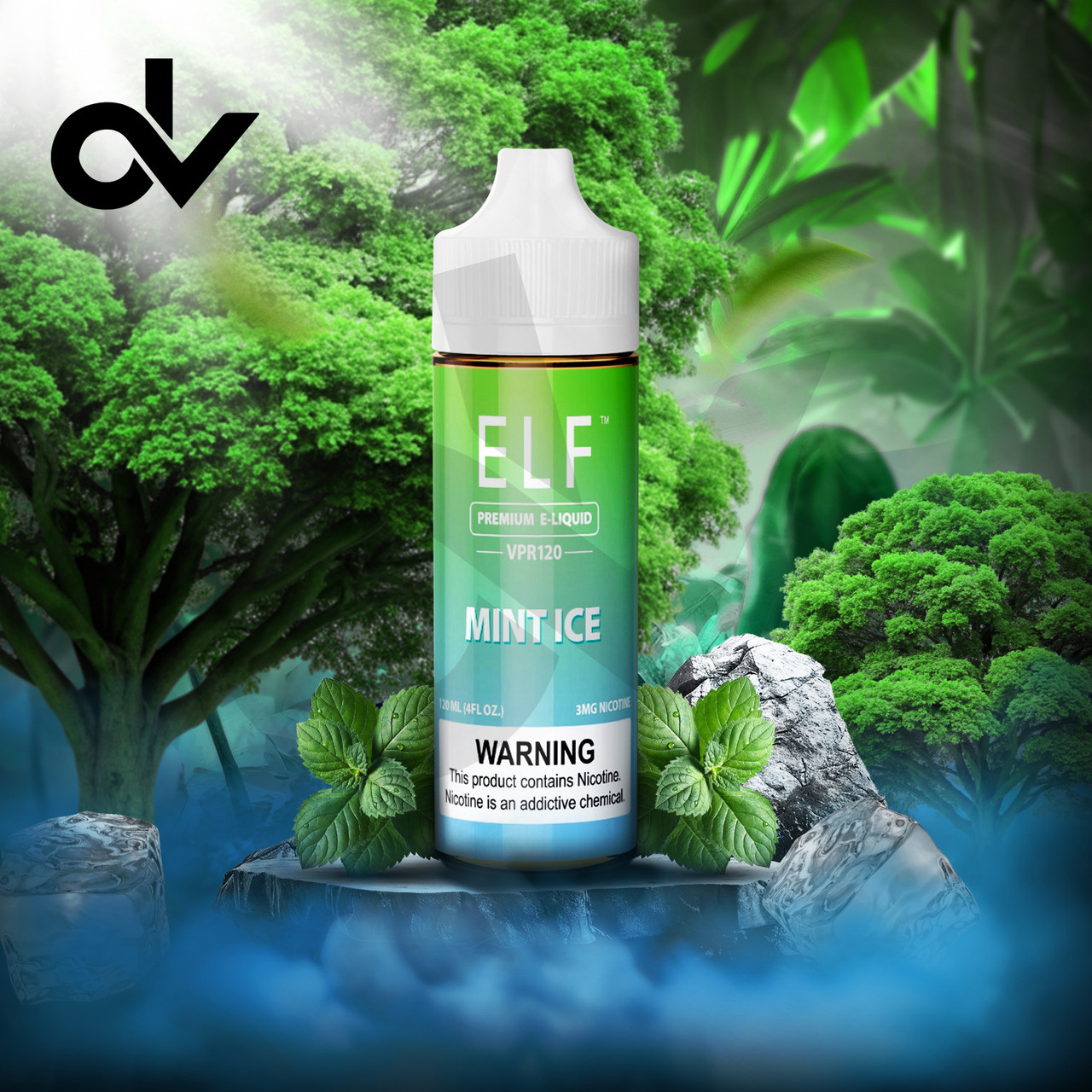 vape tool kits ElfLiq Menthol 10mg main image 1