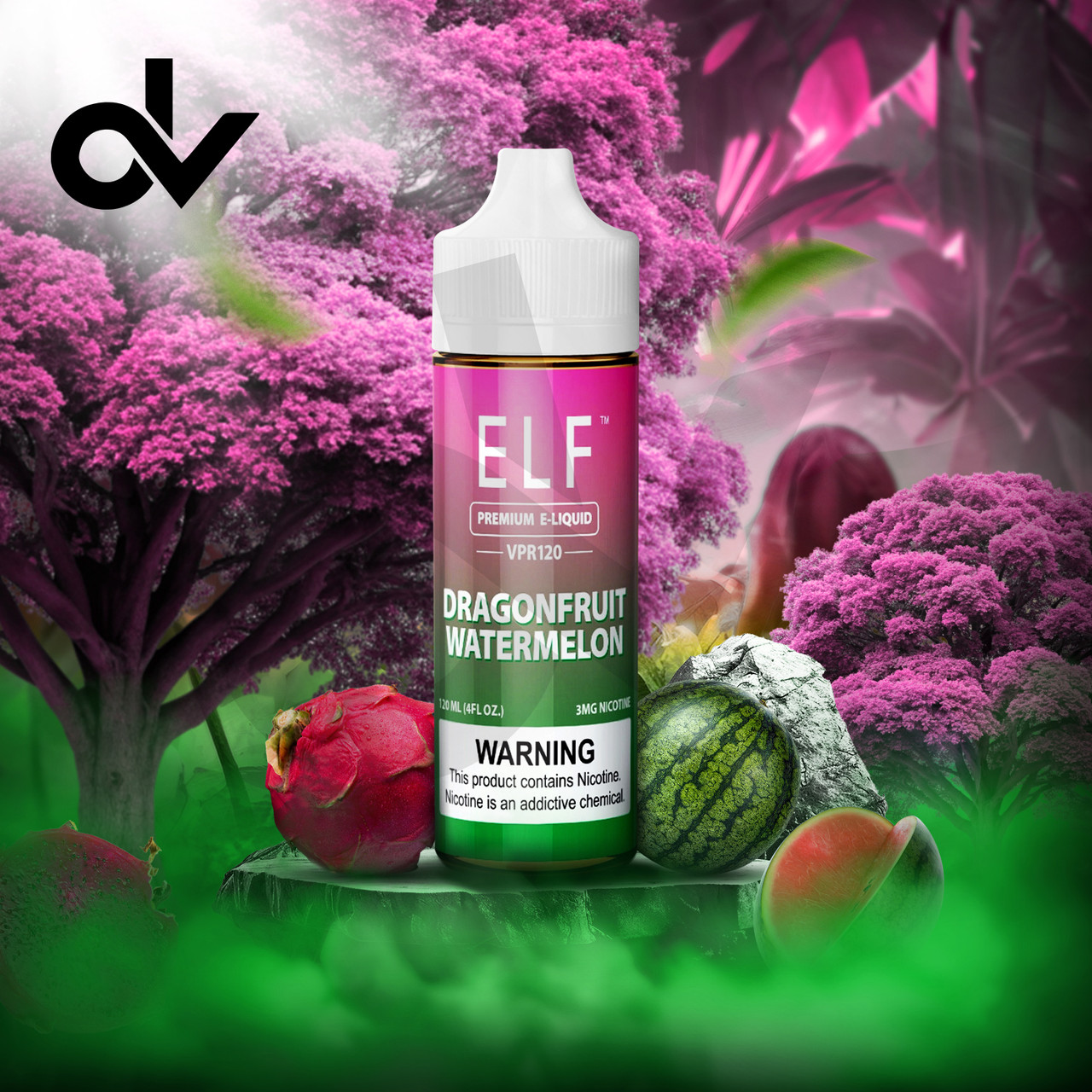 ELF VPR120 Premium Nicotine E-Liquid 120ML