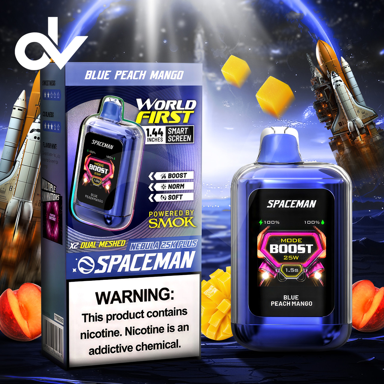 Spaceman Nebula 25K Plus Disposable