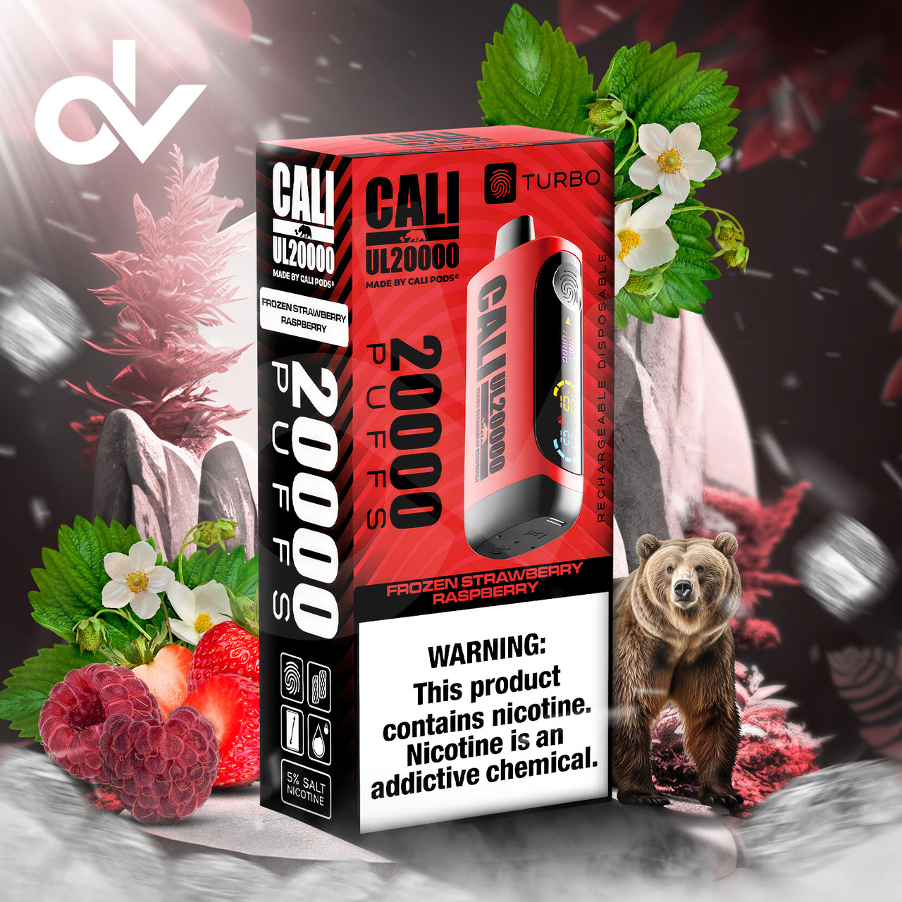 Cali Ul20000 Vape Price Cali UL20000 Black Series Disposable Vape 20mL Cali  UL20000 Disposable Vape | VapeRanger Wholesale