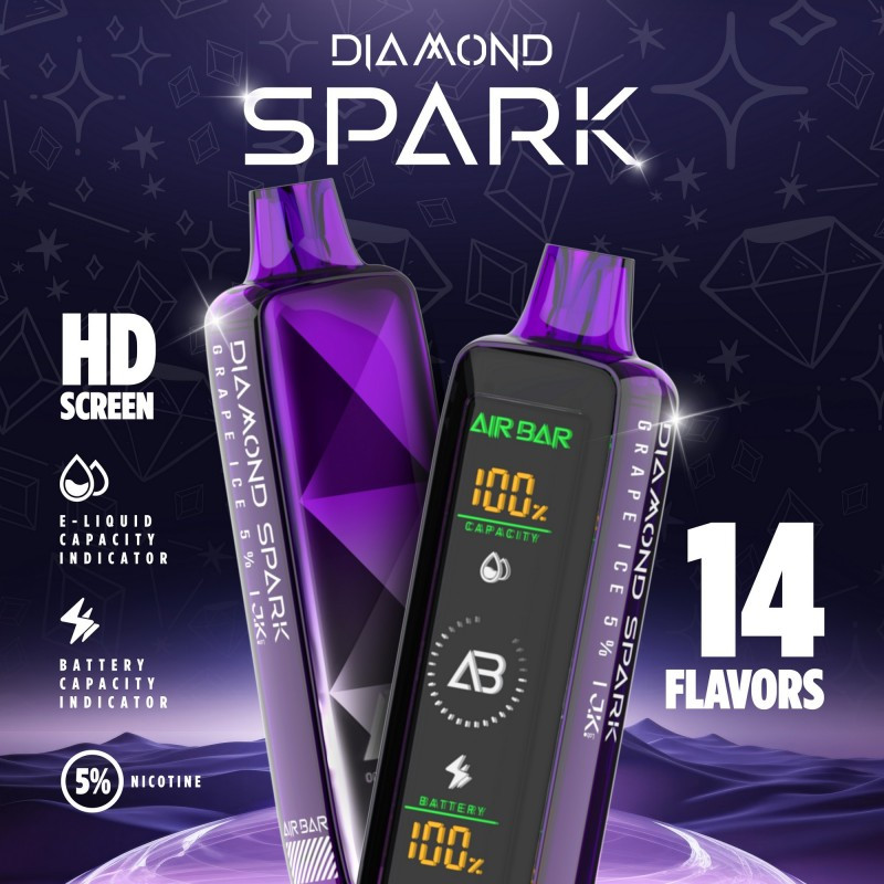 spar disposable vape Air Bar Diamond Spark 15000