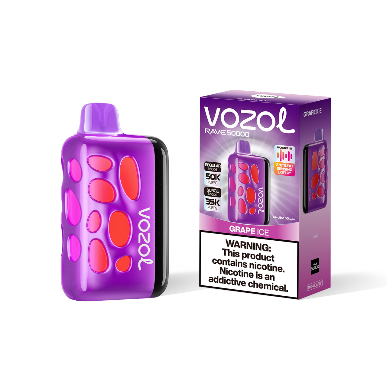 Vozol Rave 50000 Disposable Vape