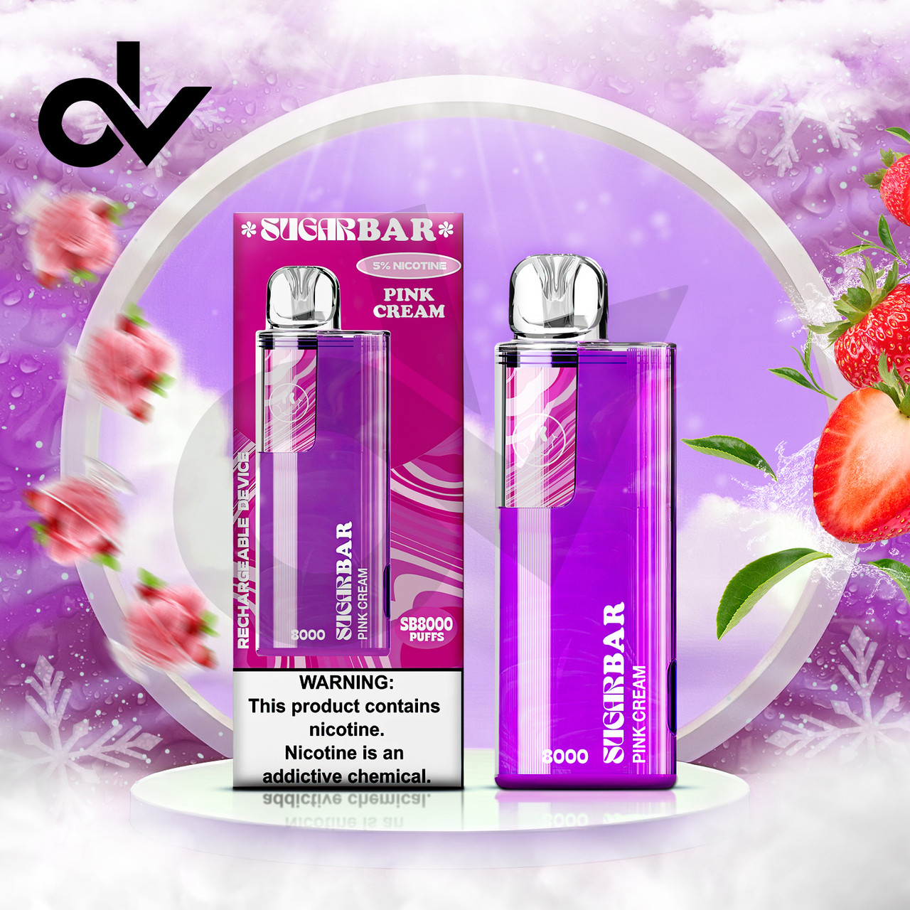 Sugarbar Disposable Vape Sugarbar Dual Turbo Disposable 18000 Puffs Vape  18mL