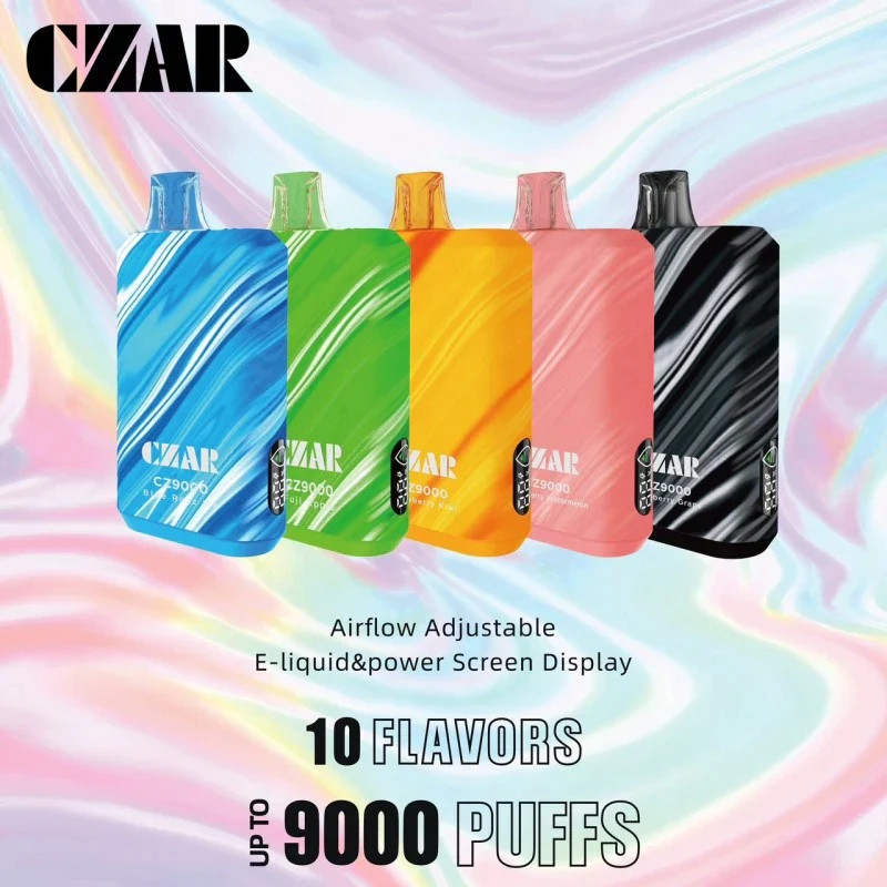 elf bar vape uk CZAR CX15000 Rechargeable Disposable – 15,000 Puffs, Dual Mode & LED  Display – VapoRider main image 1