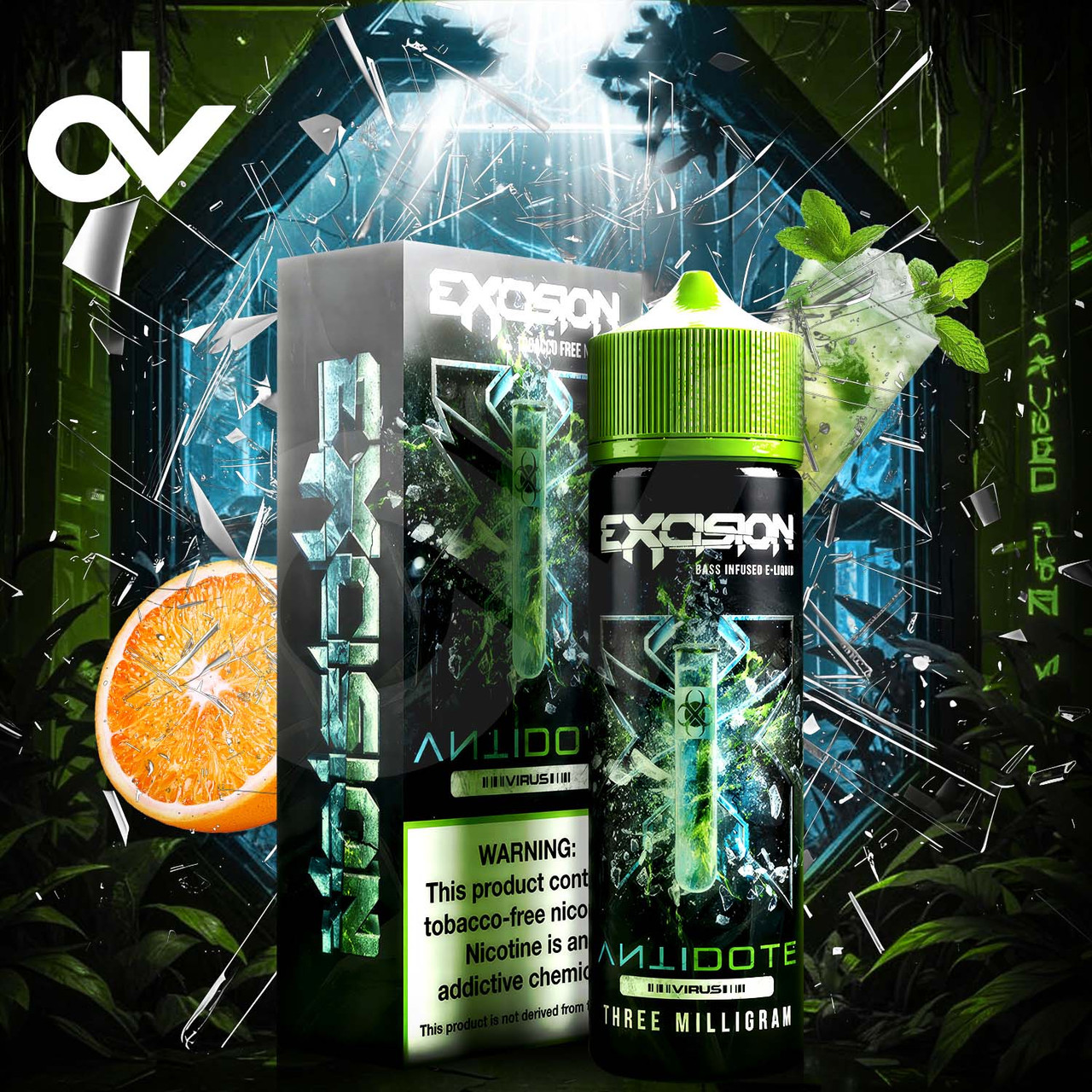 Excision Synthetic Nicotine E-Liquid By Alt Zero 60ML