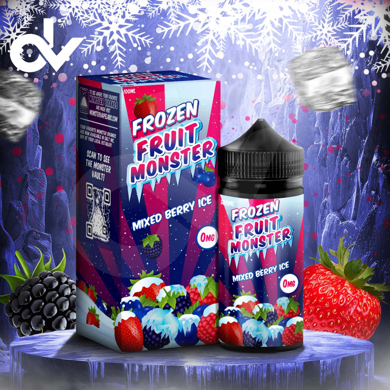 Frozen Fruit Monster Synthetic Nicotine E-Liquid 100ML