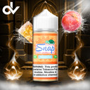 Snap Synthetic Nicotine E-Liquid 100ML - Peach Iced Tea
