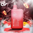 EB Design BC5000 0% Zero Nicotine Disposable Vape - Peach Mango Watermelon