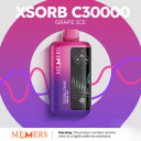 Memers Xsorb C30000 Disposable - Grape Ice