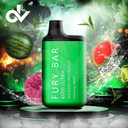 Fury Bar 6000 ELF Limited Edition Disposable Vape - Raspberry Watermelon
