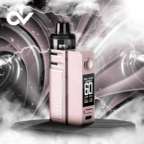 VooPoo DRAG E60 2550mAh Pod System Starter Kit - Pink