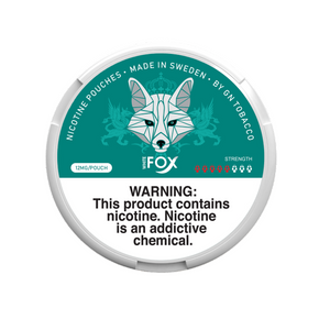 WHITE FOX NICOTINE POUCHES 12MG