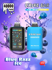 Extre Bar 40K Ice - Nic Control - Blue Razz Ice