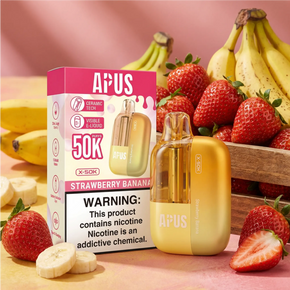 APUS X-50K 5% DISPOSABLE 50k - Strawberry Banana