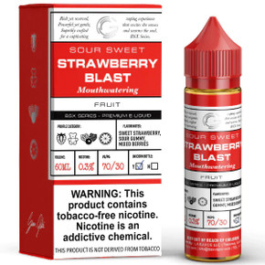 BSX Series By Glas E-Liquid 60ML - TFN Strawberry Gummy / Strawberry Blast