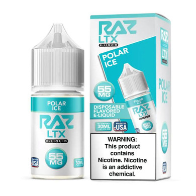 POD JUICE X RAZ LTX SALT E LIQUID 30ML - Polar Ice