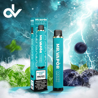 Mr Vapor Maxx Vape - Blueberry Mint